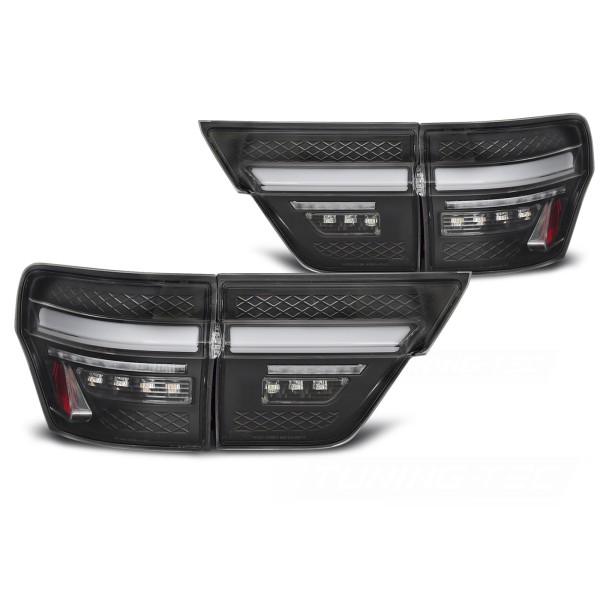 Jeep Grand Cherokee WK2 2011-2013 - zadné LED svetlá ČIERNE
