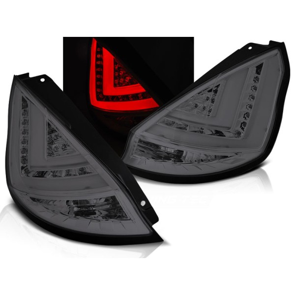 FORD FIESTA MK7 08-12 HTB - zadné LED svetlá dymová LED BAR