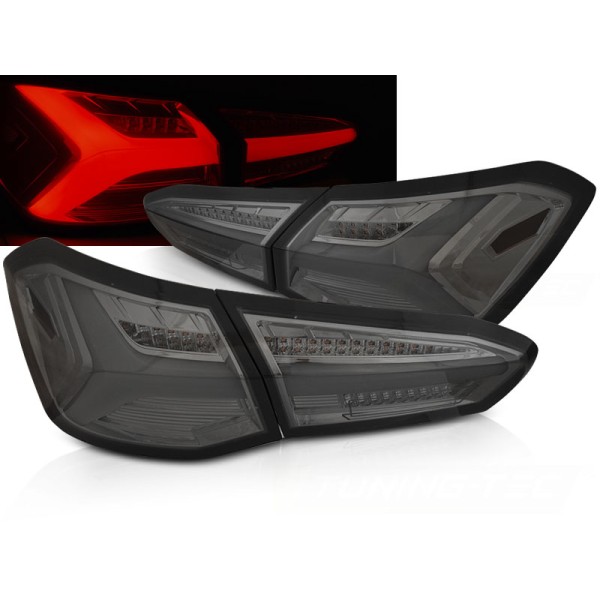 FORD FOCUS 4 18-21 HATCHBACK - zadné LED svetlá dymová