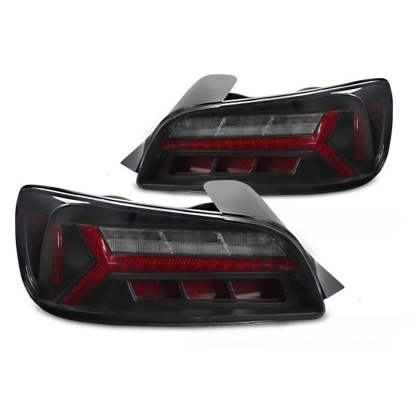 Honda S2000 AP1 2000-2003 - zadné LED svetlá čierna dymová s dynamickým blinkrom
