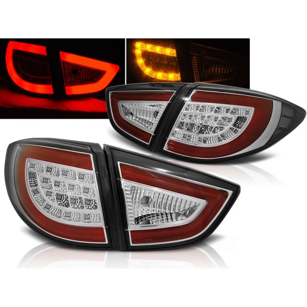 HYUNDAI IX35 09-13 - zadné LED svetlá chrom