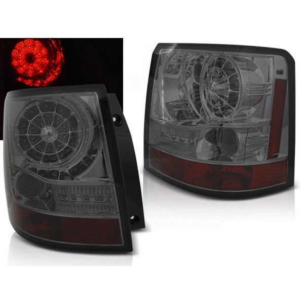 LAND ROVER RANGE ROVER SPORT 05-09 - zadné LED svetlá dymová