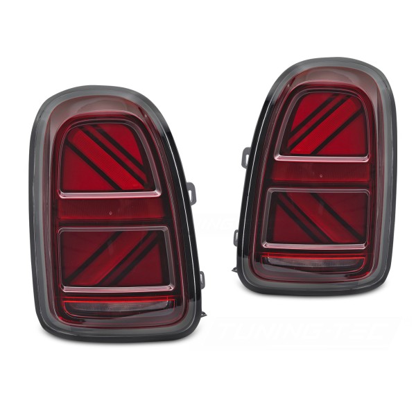 Mini Cooper F60 COUNTRYMAN II 2016-2020 - zadné LED svetlá červené
