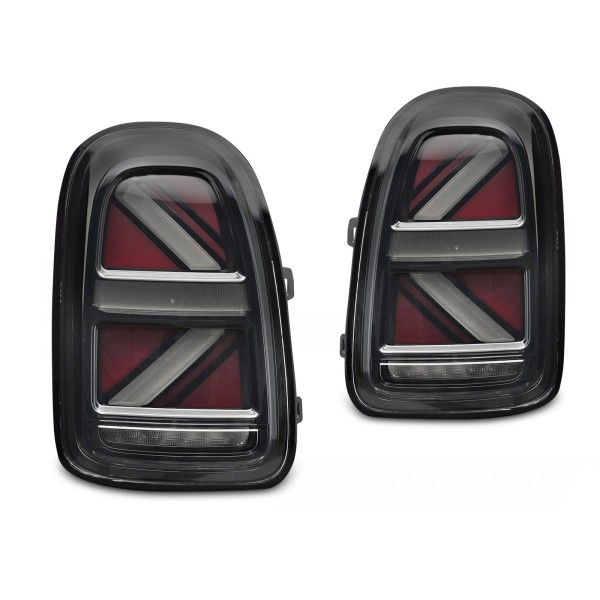 Mini Cooper F60 COUNTRYMAN II 2016-2020 - zadné LED svetlá DYMOVÁ