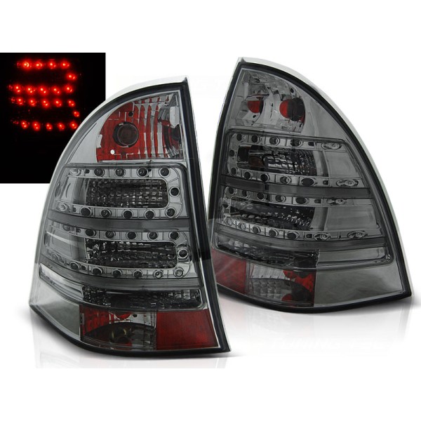 MERCEDES C-KLASA W203 00-07 COMBI - zadné LED svetlá dymová