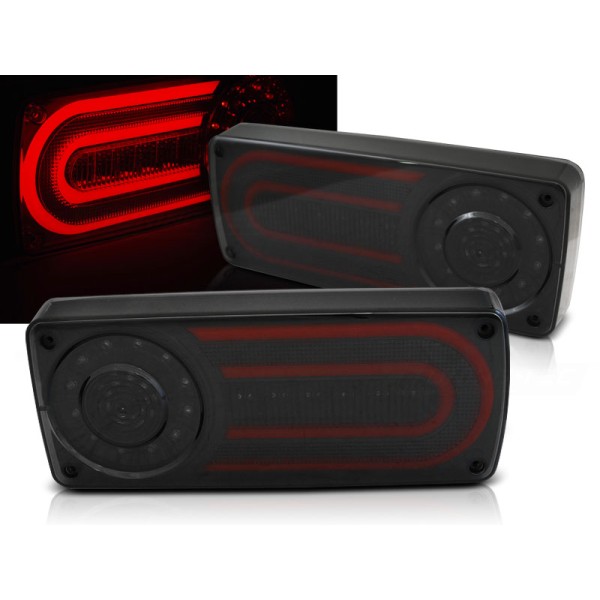 MERCEDES W461 / W463 G-KLASA 90-12 - zadné LED svetlá dymová LED BAR