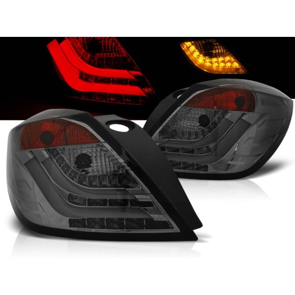 OPEL ASTRA H 04-09 3D GTC - zadné LED svetlá dymová LED BAR