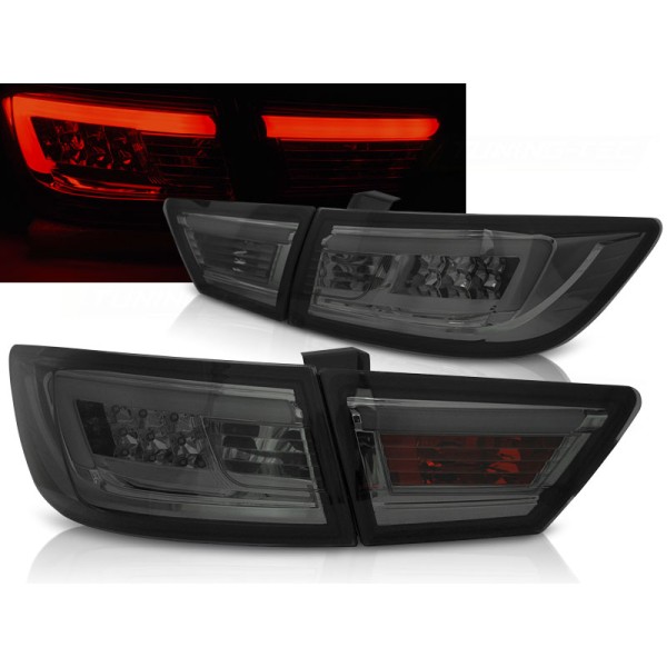 RENAULT CLIO IV 13-16 HTB. - zadné LED svetlá dymová LED BAR
