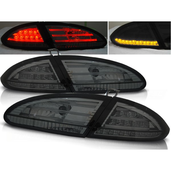 SEAT LEON 05-09 - zadné LED svetlá dymová