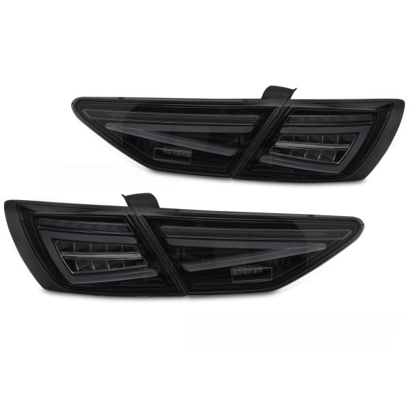 Seat Leon III 5F 2012-2020 Hatchback OEM LED - zadné LED svetlá čierna dymová