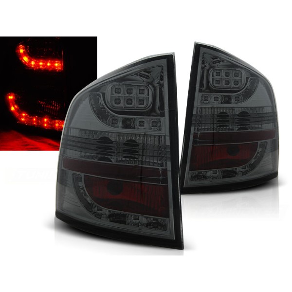 ŠKODA OCTAVIA II COMBI 04-12 - zadné LED svetlá dymová