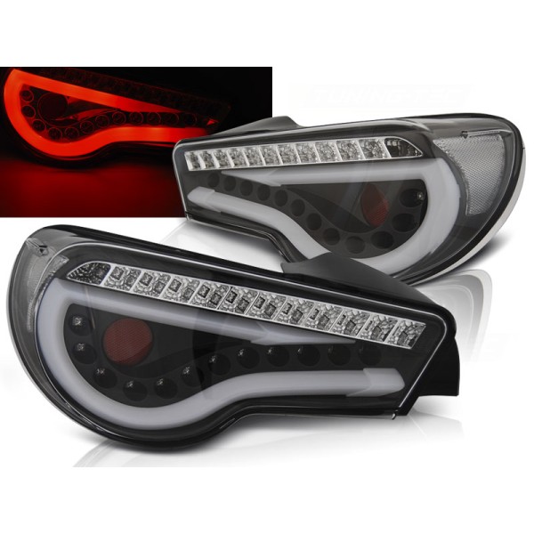TOYOTA GT86 12-16 - zadné LED svetlá čierna LED BAR