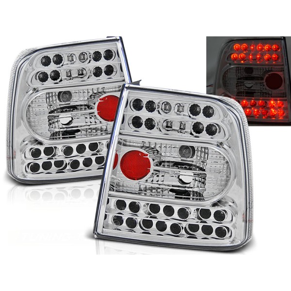 VW PASSAT B5 96-00 SEDAN - zadné LED svetlá chrom