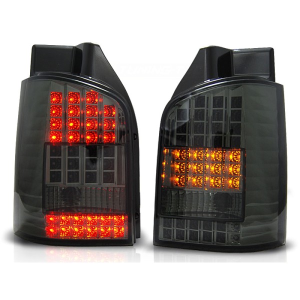 VW T5 03-09 - zadné LED svetlá dymová