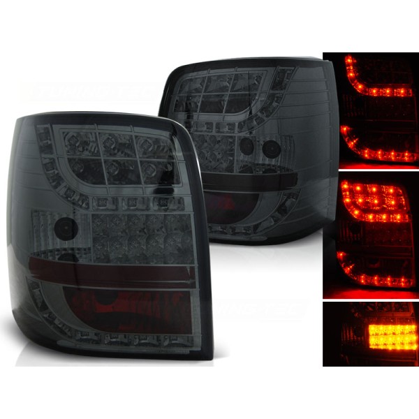 VW PASSAT B5 96-00 COMBI - zadné LED svetlá dymová
