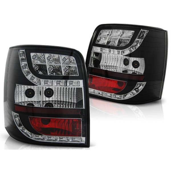 VW PASSAT 3BG 00-04 COMBI - zadné LED svetlá čierna