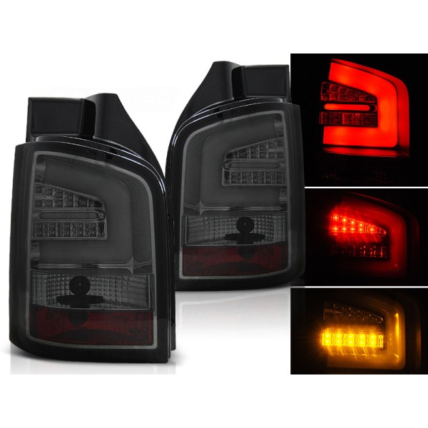 VW T5 03-09 - zadné LED svetlá dymová LED BAR