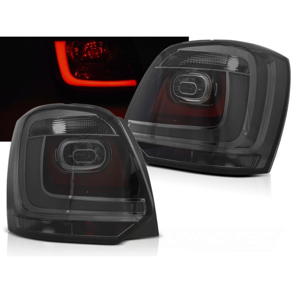 VW POLO 6R 09-14 HTB. - zadné LED svetlá dymová LED BAR