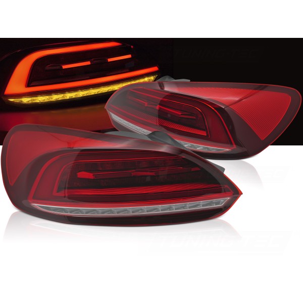 Volkswagen Scirocco III 2008-2014- zadné červená svetlá LED BAR