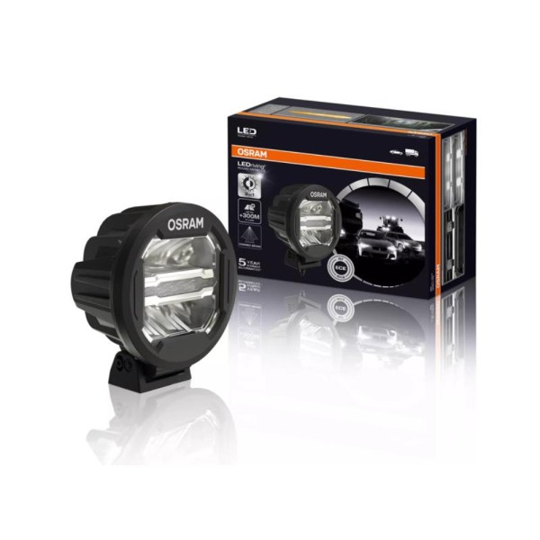 OSRAM LED okrúhly svetlomet MX180-CB, dĺžka 126 mm, homologácia ECE / R10 / R112 / R7