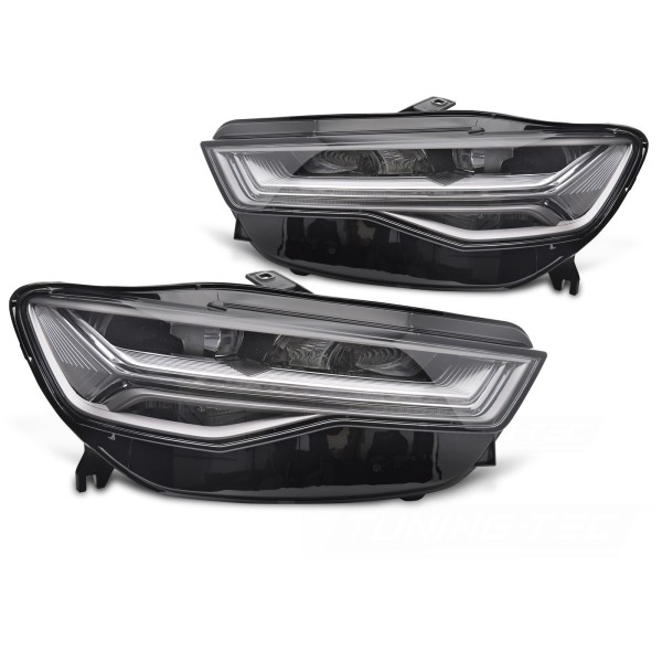 Audi A6 C7 2014-2018 - Predné FULL LED svetlá DRL