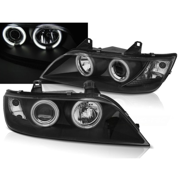 BMW Z3 96-02 - predné čierna svetlá ANGEL EYES CCFL