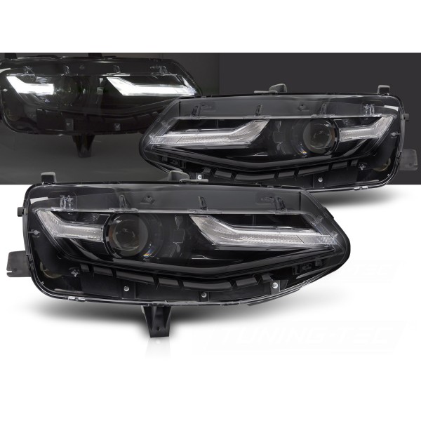 CHEVROLET CAMARO 2019-2023 - predné svetlá LED čierna DRL