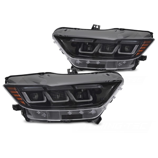 Ford Mustang 2014-2017 - predné FULL LED svetlá DRL