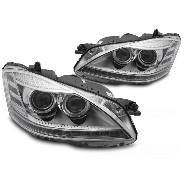 Mercedes trieda S W221 2005-2009 - Predné XENÓNOVÉ svetlá LED
