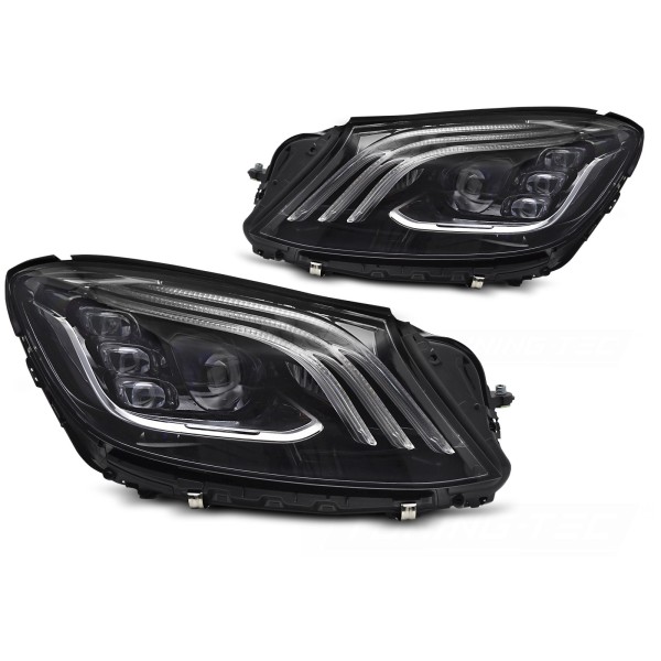Mercedes trieda S W222 2013-2017 - Predné FULL LED svetlá DRL