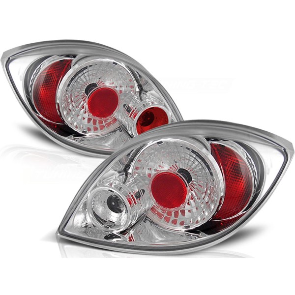 FORD KA 96-08 - zadné svetlá chrom
