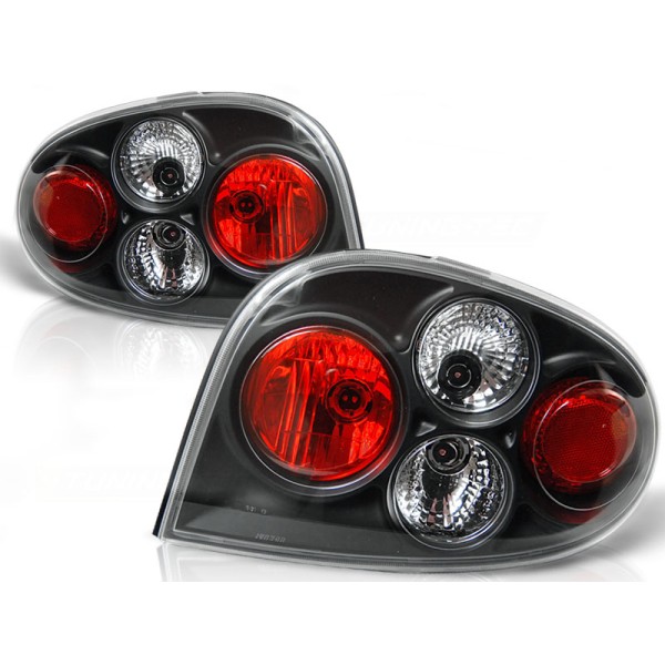 RENAULT MEGANE 96-02 COUPE / CABRIO - zadné svetlá čierna