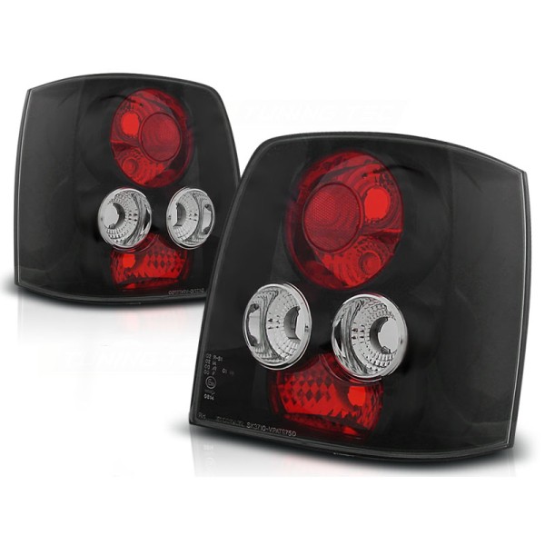 VW PASSAT B5 96-00 COMBI - zadné svetlá čierna