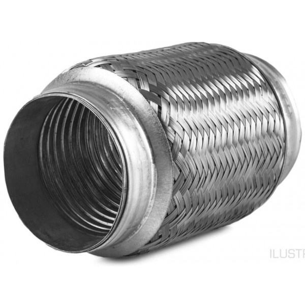 Pružný člen výfuku - vlnovec vnútorný priemer 38 MM / celková dĺžka 280 MM