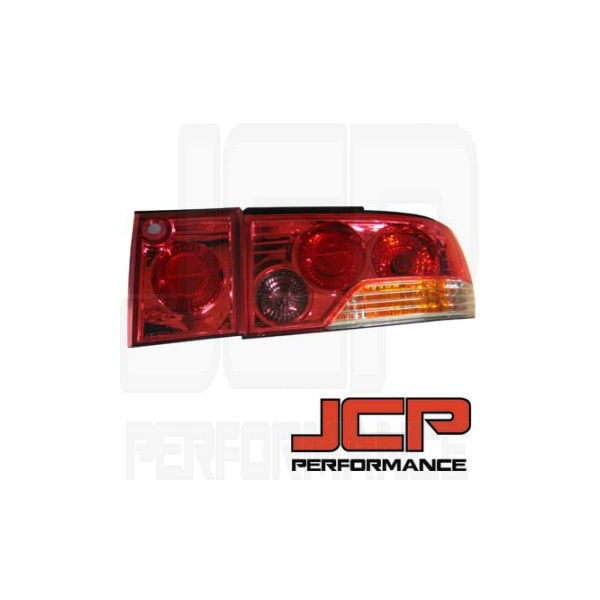 Mitsubishi Lancer Sedan 92/95 / EVO I & II - zadné svetlá červeno biela