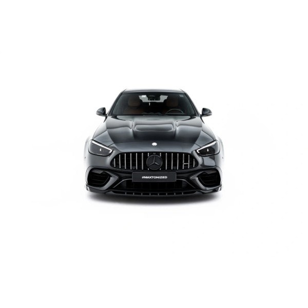 Mercedes C63 AMG W206 2021->, spojler pod predný nárazník ver.1, Maxton design