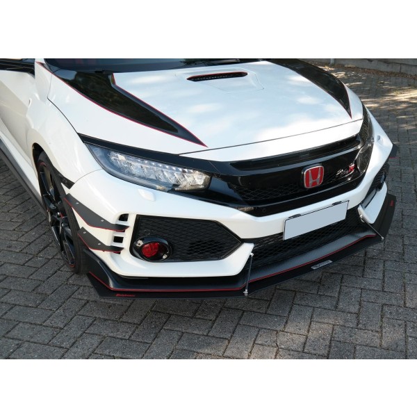 Maxton Design Racing Splitter V.1 pod originálny predný nárazník Honda Civic X Type R (2017-)