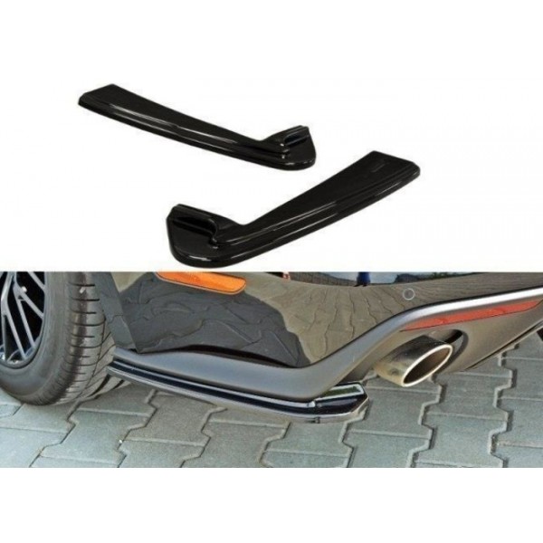 Maxton Design bočné splittery zadného nárazníka pre Ford Mustang GT (Type LAE) 2014