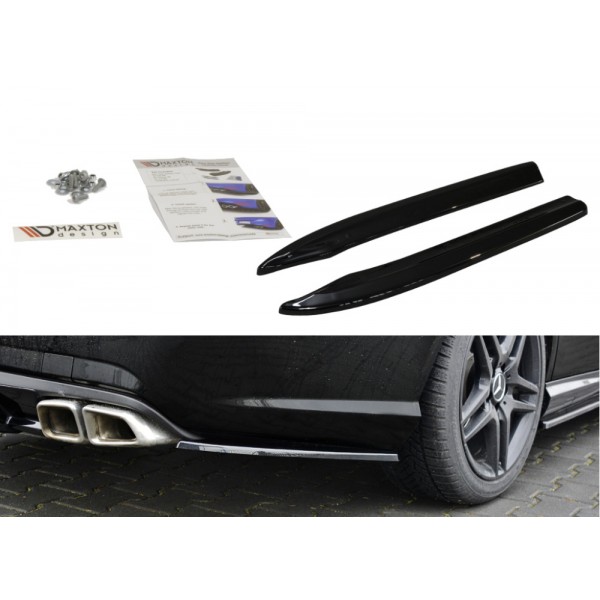 Maxton Design bočné splittery zadného nárazníka pre Mercedes-Benz E63 AMG (W212) 2009-2012