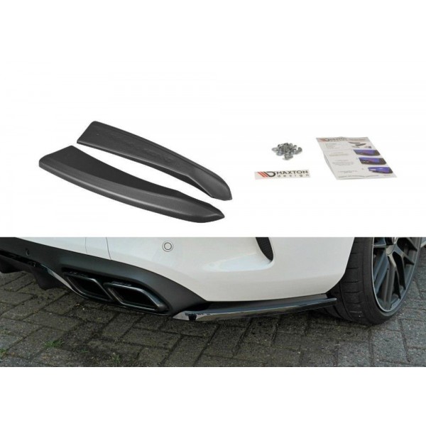 Maxton Design bočné splittery zadného nárazníka pre Mercedes-Benz triedy C C205 63AMG Coupe (2016-2018)