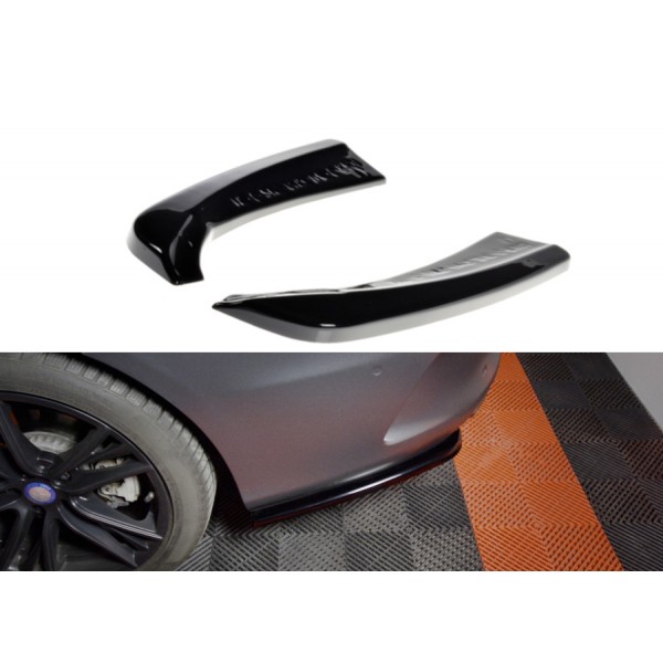 Maxton Design bočné splittery zadného nárazníka pre Mercedes-Benz triedy C W205 Coupe AMG-line (2015-2018)