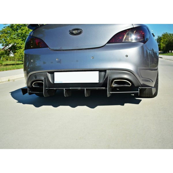 Maxton Design difúzor zadného nárazníka pre Hyundai Genesis Coupe (2009-2012)