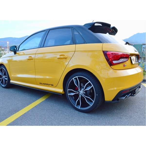 Maxton Design difúzory bočných prahov pre Audi S1 (2014-2018)