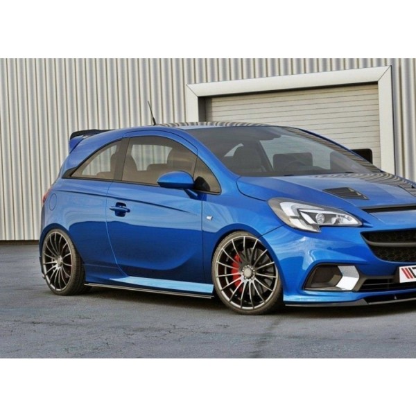 Maxton Design difúzory bočných prahov pre Opel Corsa E OPC / VXR (2015-)