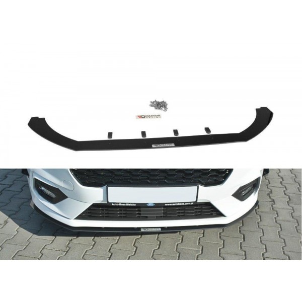 Maxton Design racing splitter V.2 pod originálny predný nárazník Ford Fiesta MK8 ST / ST-line (2018-