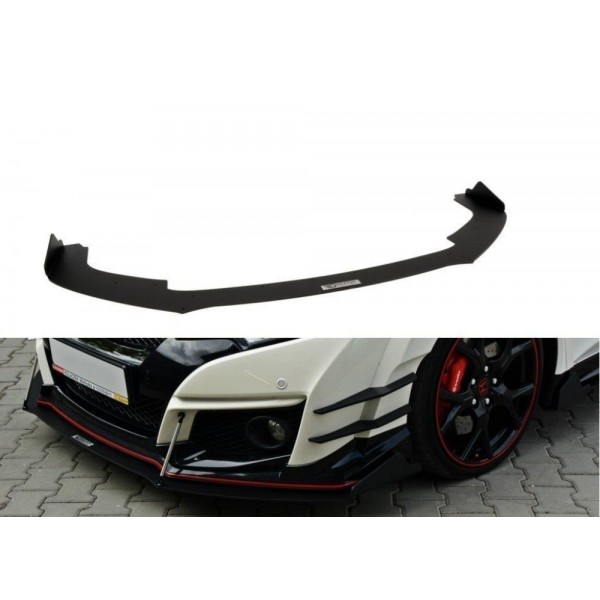 Maxton Design racing splitter V.2 pod originálny predný nárazník Honda Civic IX Type R (2015-)