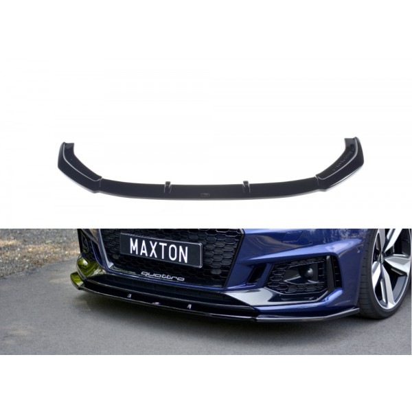 Maxton Design splitter V.1 pod originálny predný nárazník Audi RS4 (B9) 2017-