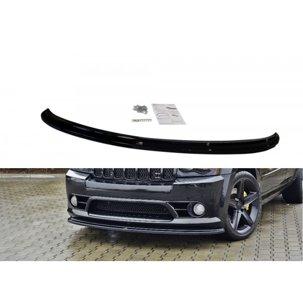 Maxton Design splitter V.1 pod originálny predný nárazník Jeep Grand Cherokee WK STR8 (2005-2010)