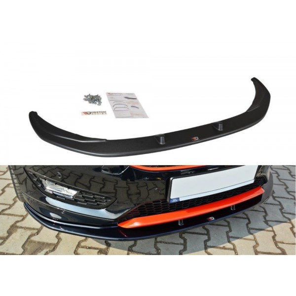 Maxton Design splitter V.1 pod originálny predný nárazník pre Ford Focus III ST-line facelift (2015-2018)