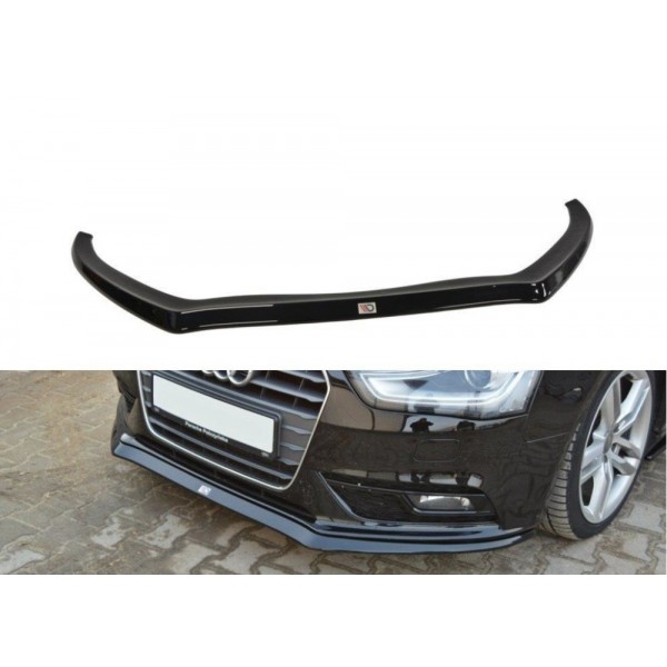 Maxton Design splitter V.2 pod originálny predný nárazník Audi A4 (B8) facelift (2011-2015)